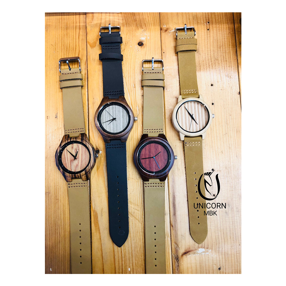 นาฬิกาแฟชั่น Natural Wooden watches